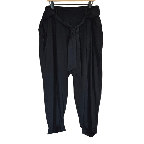 Athleta Cardiff Pants Black Plus 18 Athleisure Work Office Travel Neutral - Picture 2 of 12